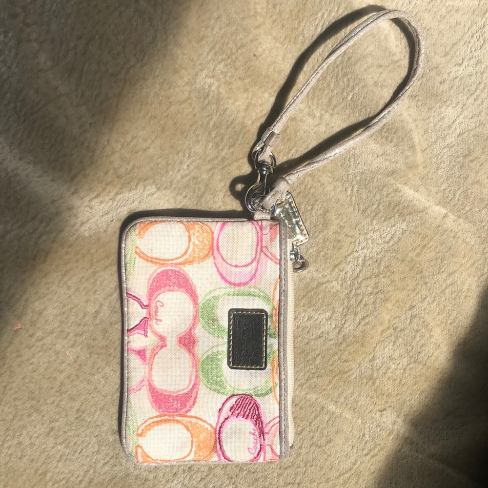 Coach wristlet